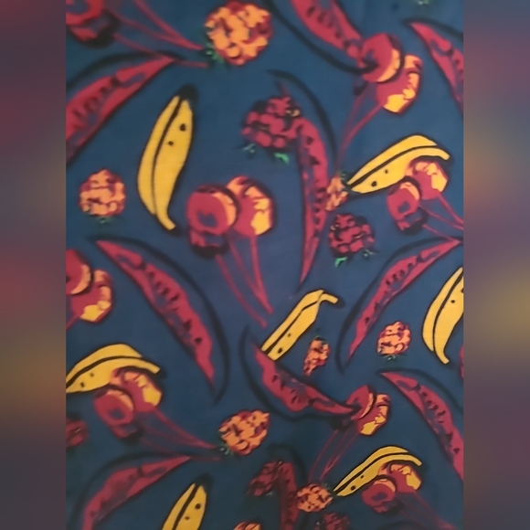 NWT Toad And Co Mens Size Large Fruit Print Button Up Shirt Short Sleeve - Picture 13 of 13